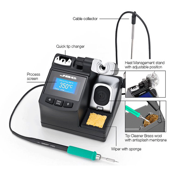 CD-1BE JBC Tools ($472.50) Soldering Station at HEI