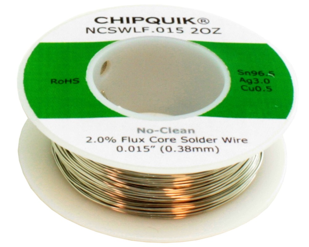 Chip Quik - LF Solder Wire 96.5/3/0.5 Tin/Silver/Copper No-Clean