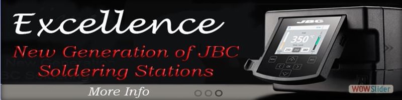 JBC Tools Excellence Stations, soldering, desoldering, smd rework, smt rework, preheaters