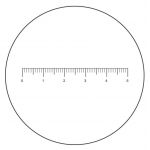 HEI-112301 HEIScope Straight Line Scale Reticle