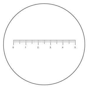 HEI-112301 HEIScope Straight Line Scale Reticle