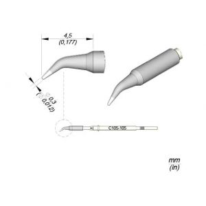 JBC Tools C105-105 nano soldering cartridge tip