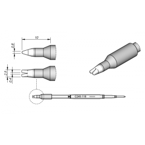 JBC Tools C245-118 soldering tip