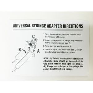 Kahnetics Syringe Adapter Instructions