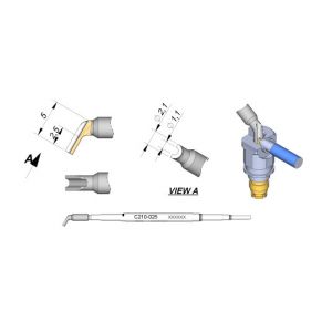 C210025 JBC Tools Cartridge Pin / Connector 1.1mm Tip