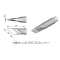 C210018 JBC Tools Soldering Knife Cartridge Tip 3.4mm x 0.3mm