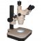 HEIScope SZ MP10 Series Stereo Zoom Trinocular Microscope on Halogen Fluorescent Track Stand Packages